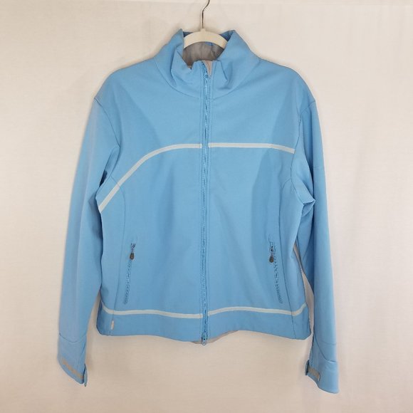 Columbia Jackets & Blazers - Columbia XL Titanium blue waterproof jacket